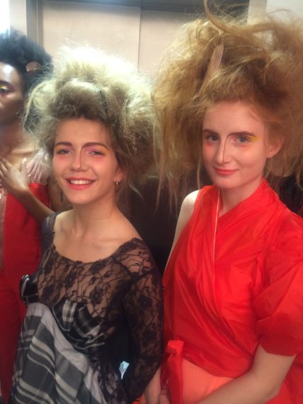 Models der KASKA HASS Fashionshow mit Inclover Absolventen