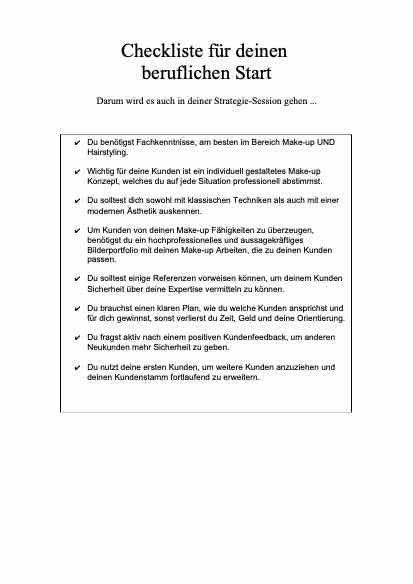 Strategie-Session Workbook Seite 4