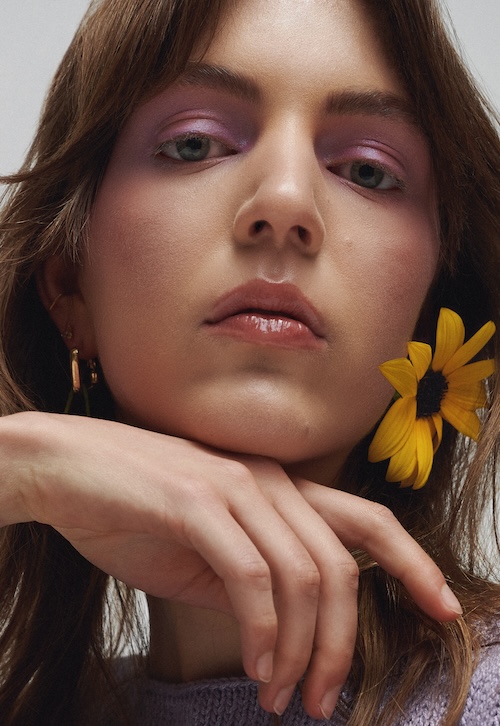 Sonnenblumen-Close-up – Nebenberufliche Make-up Ausbildung